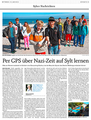 Per GPS über Nazi-Zeit auf Sylt lernen